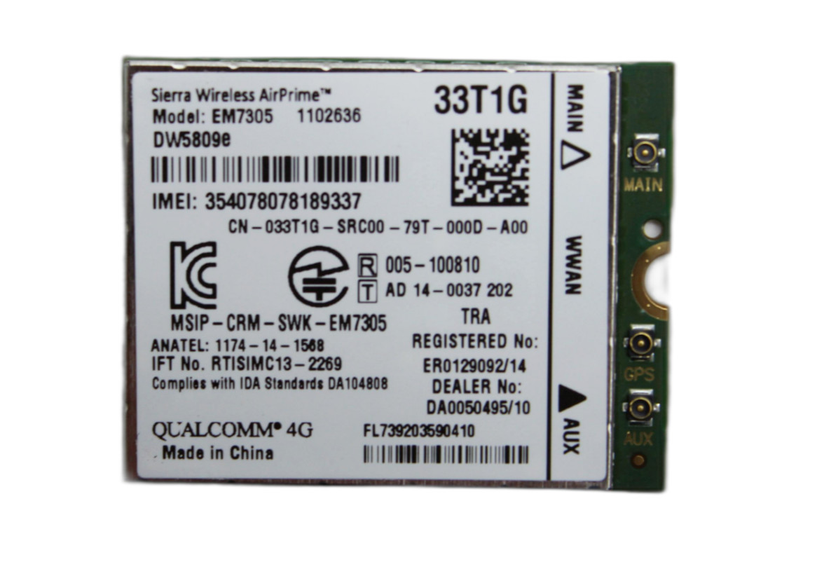 33T1G Dell DW5809e Sierra Wireless  LTE WWAN Card NEW!~