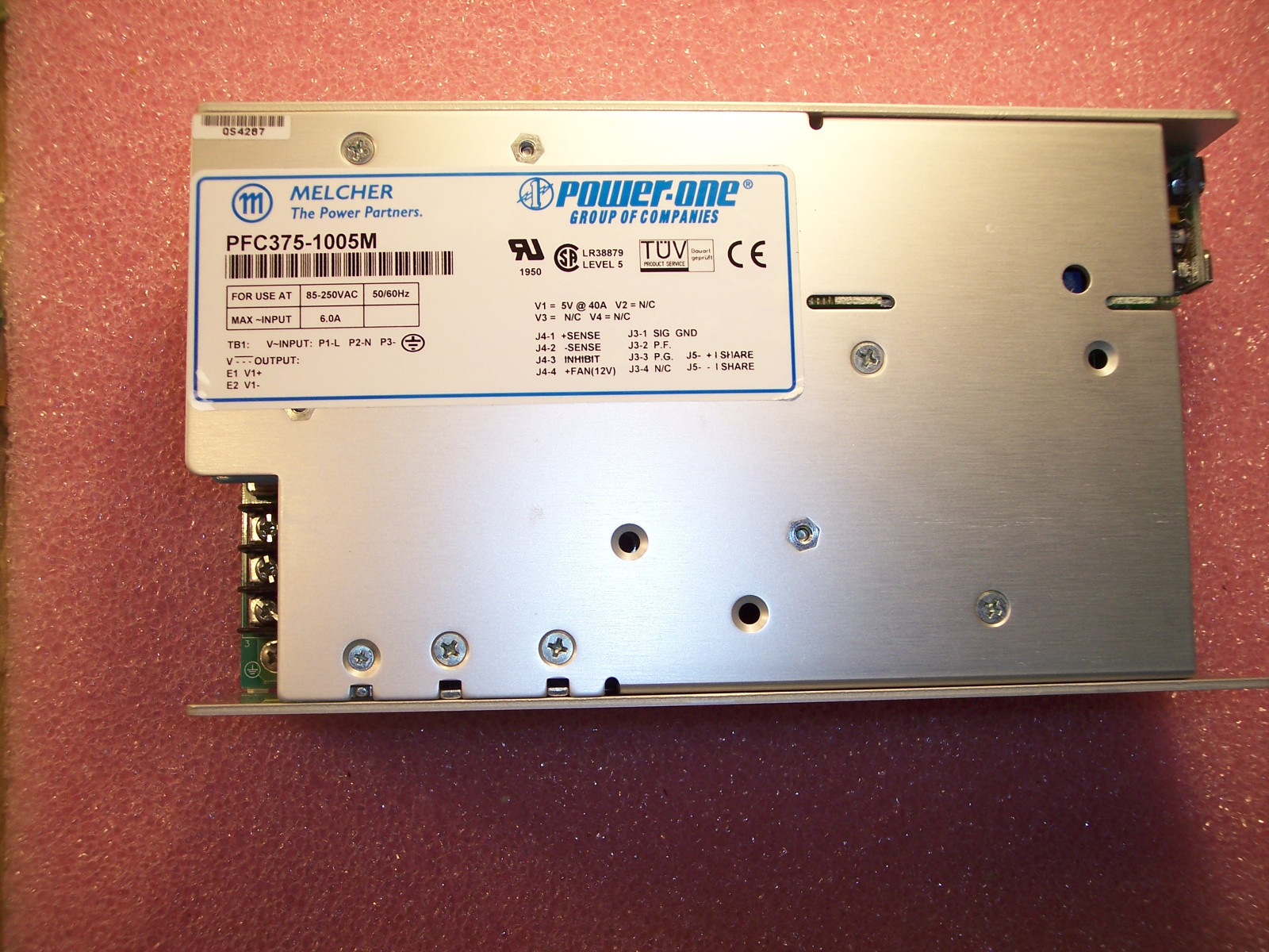 PFC375-1005M POWER ON MELCHER 5V SWITCHING POWER SUPPLY NOS