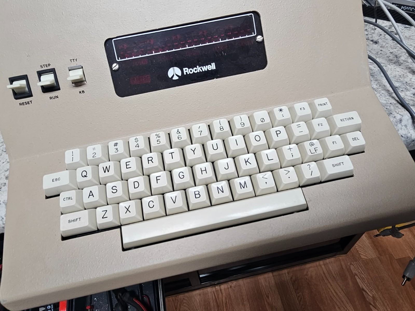 Retro Rare Clean Vintage Rockwell AIM-65 Advanced Interactive Microcomputer 6500