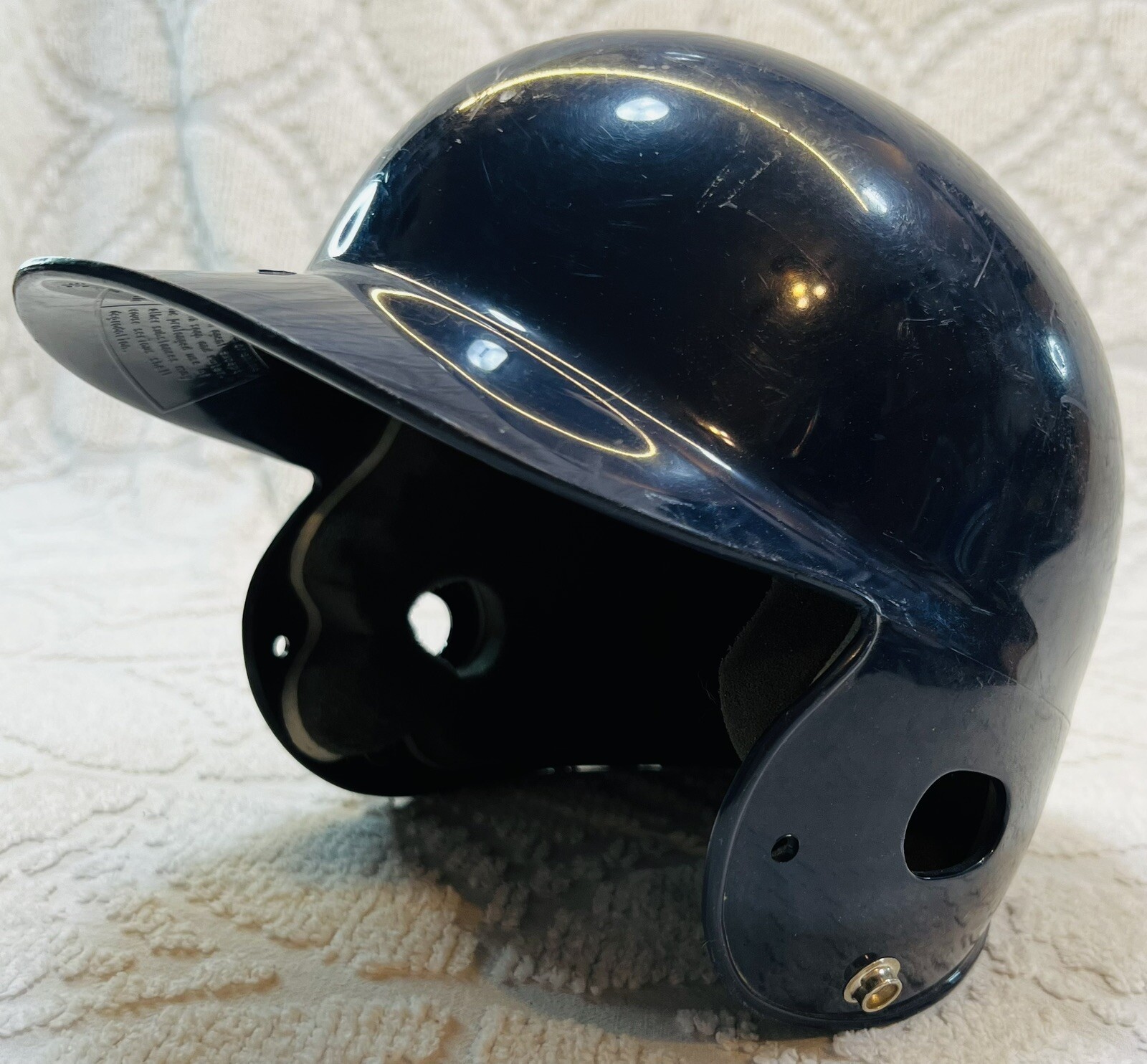 Rawlings Walosp 6 1/2"- 7 1/2" Pony Tail Batting Helmet Girls Slow Pitch Blue