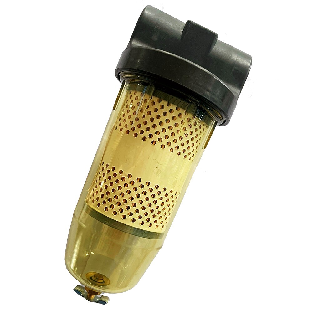496 Fuel Tank Filter Assembly For Goldenrod Gasoline Water Separate w/1" NPT Cap