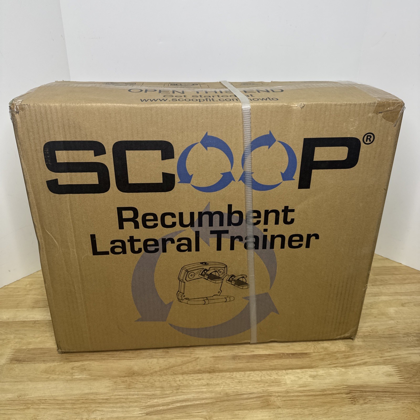 Scoop Lateral Recumbent Trainer SC100B Under Desk Treadmill Exercise Machine NIB