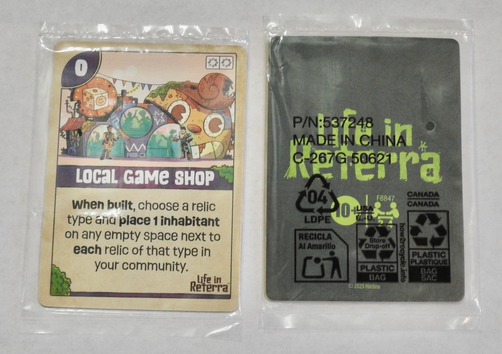 Life in Retarra Promo Card from Gencon 2025 - Local Game Shop - New & Sealed