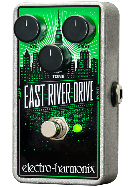 New Electro-Harmonix EHX East River Drive Overdrive Effects Pedal
