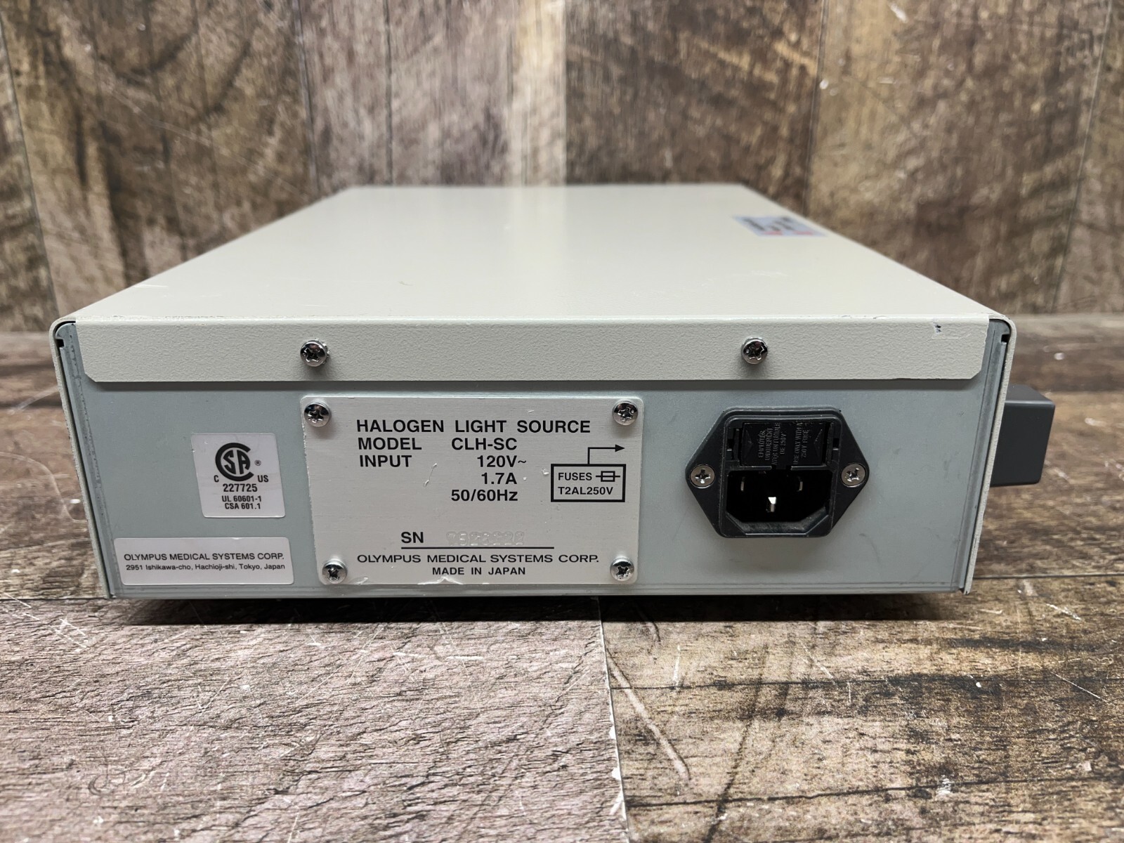 Olympus CLH-SC Optical Halogen Light Source