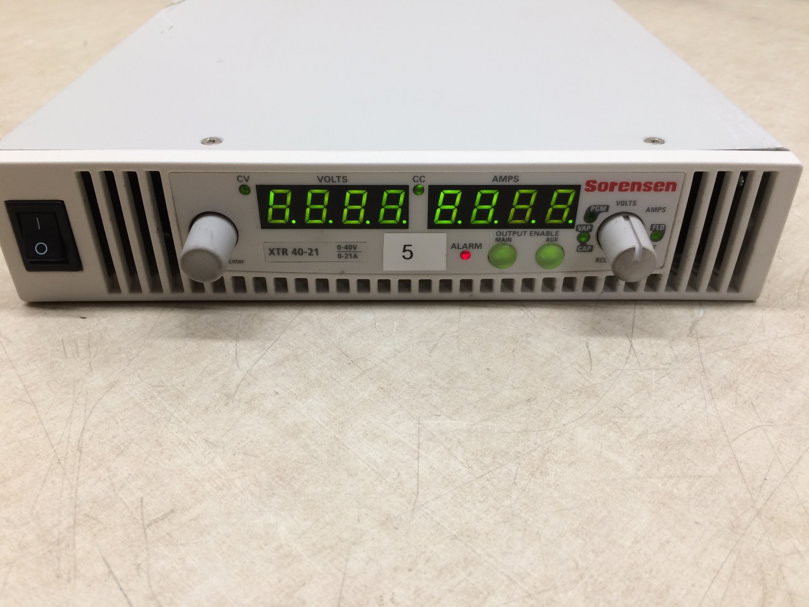 Sorensen XTR 40-21 40v 21A Variable Programmable DC Power Supply 840w
