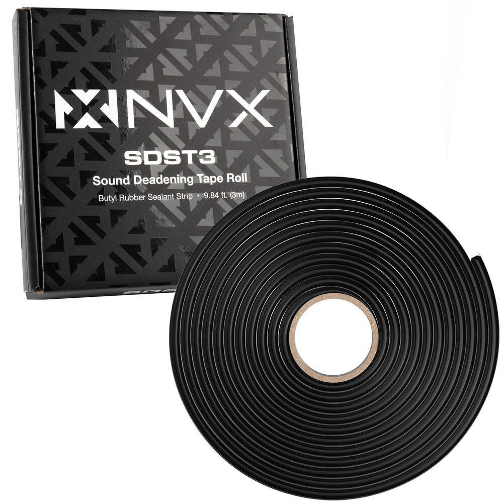 SDST3 9.84 ft Butyl Rubber Sealant Strip Tape Roll for Cars Trucks RV Marine