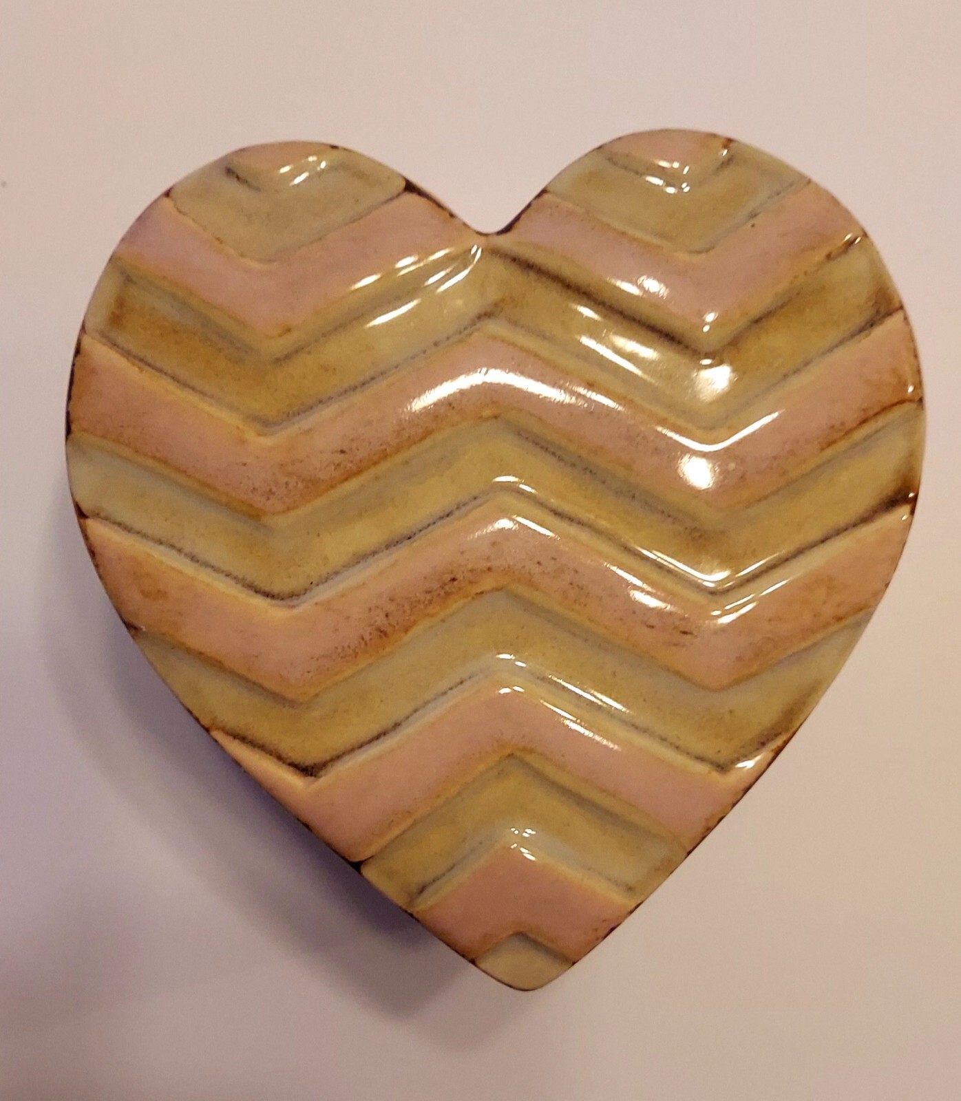 Grasslands Roads Medium Trinket Box Pink