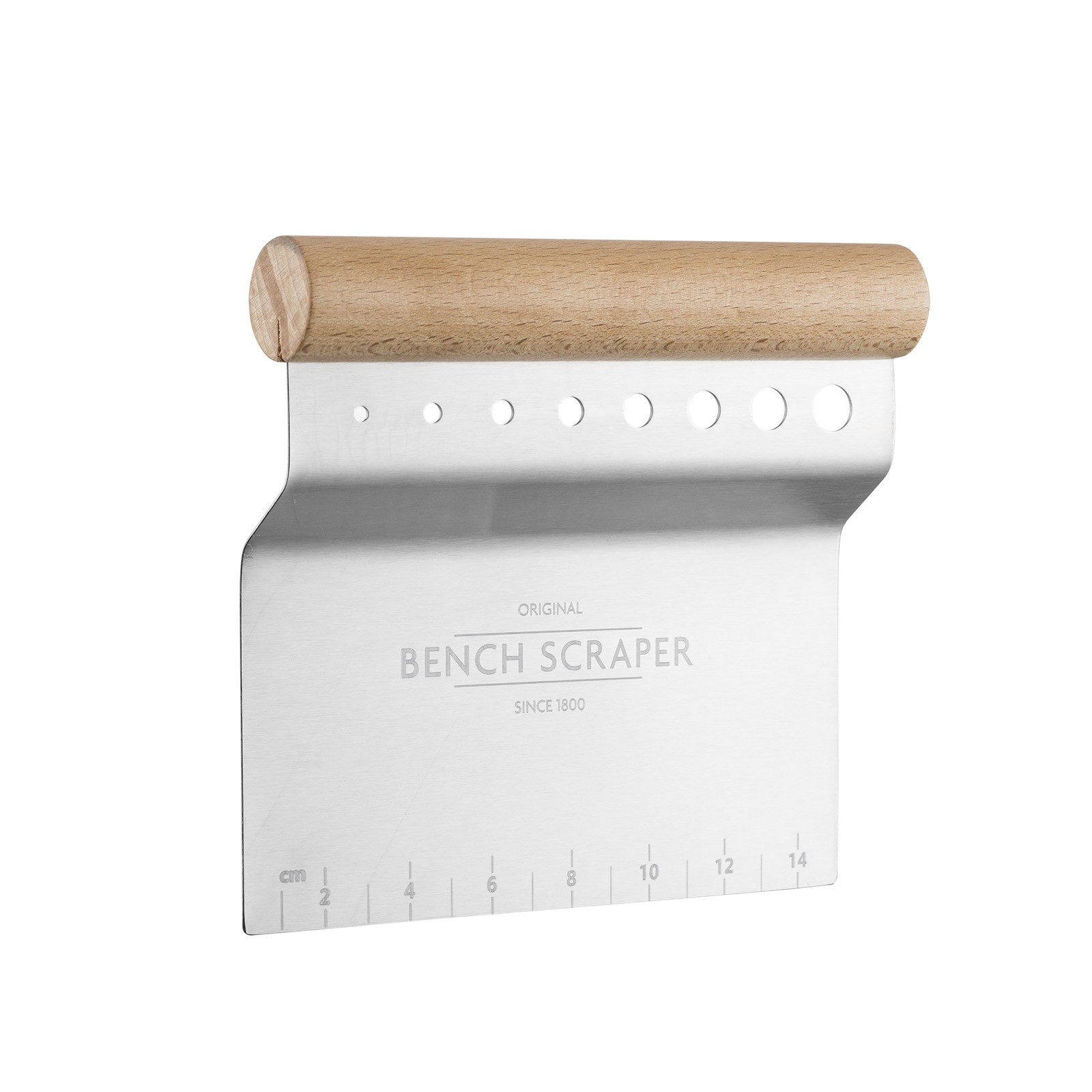 Mason Cash Innovative Kitchen Bench Scraper, 4-in-1 Dough Cutter with Herb