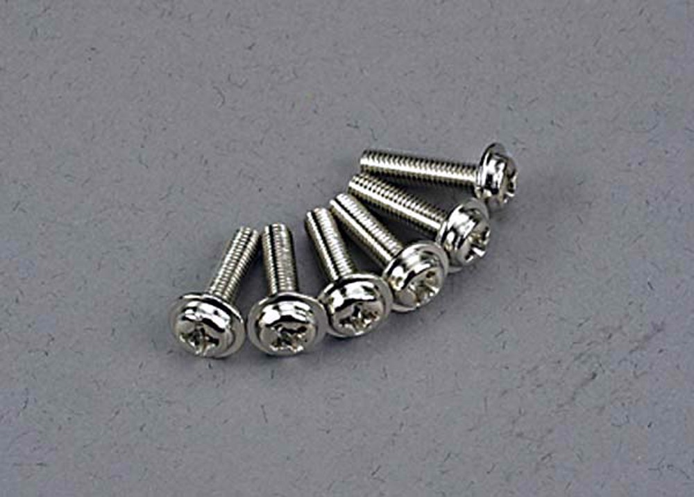 Traxxas 1/10 Stampede 2WD XL5 * Washerhead Machine Screws, 3x12mm * 3186
