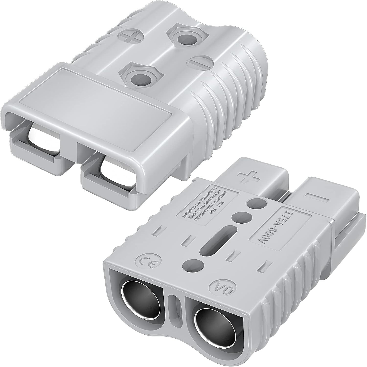 175Amp Battery Quick Connect/Disconnect Connector, 600V 1/0AWG Battery Cable Con