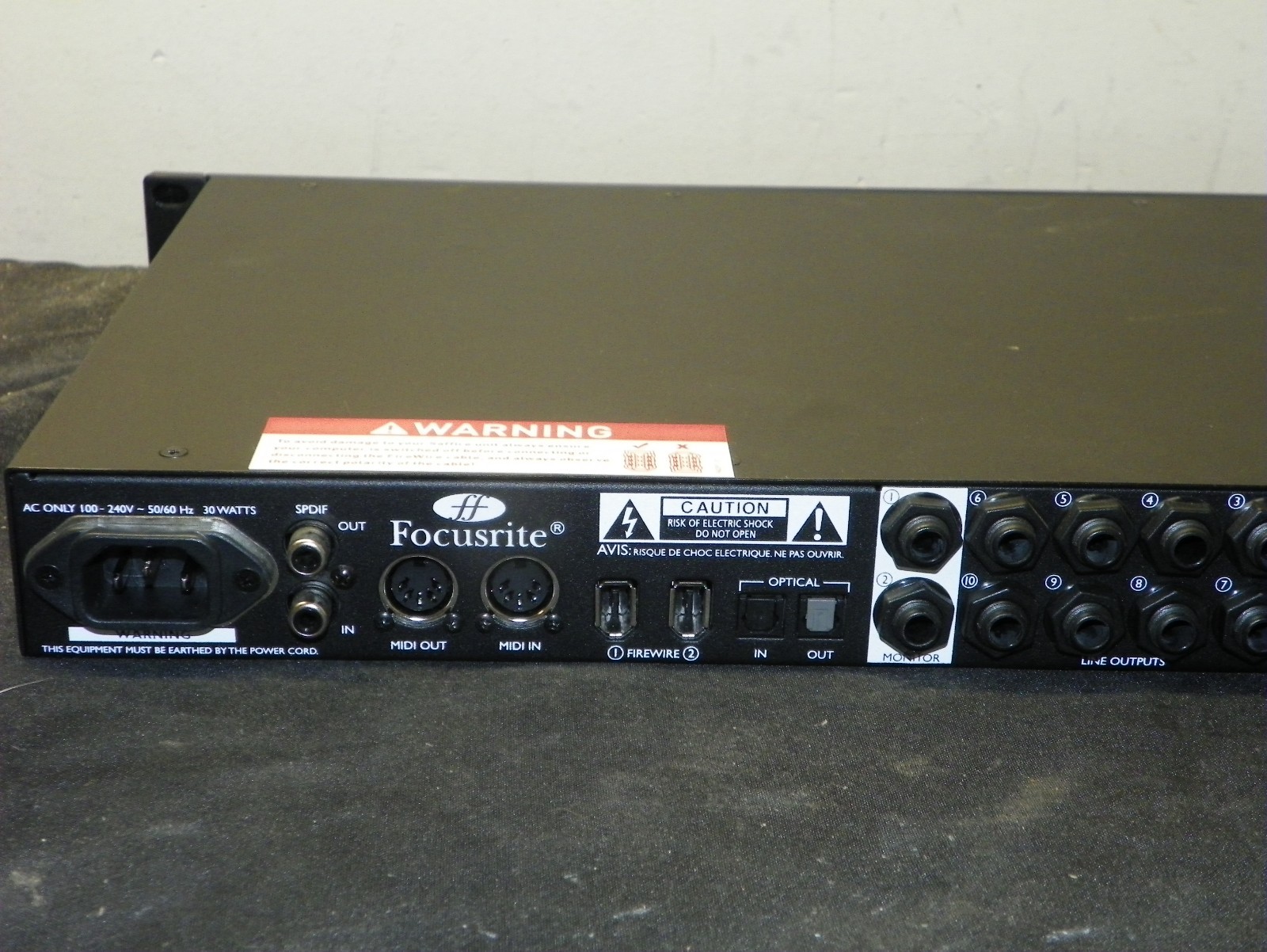 Focusrite Saffire Pro 40 Firewire Audio Interface With Abelton Live Lite