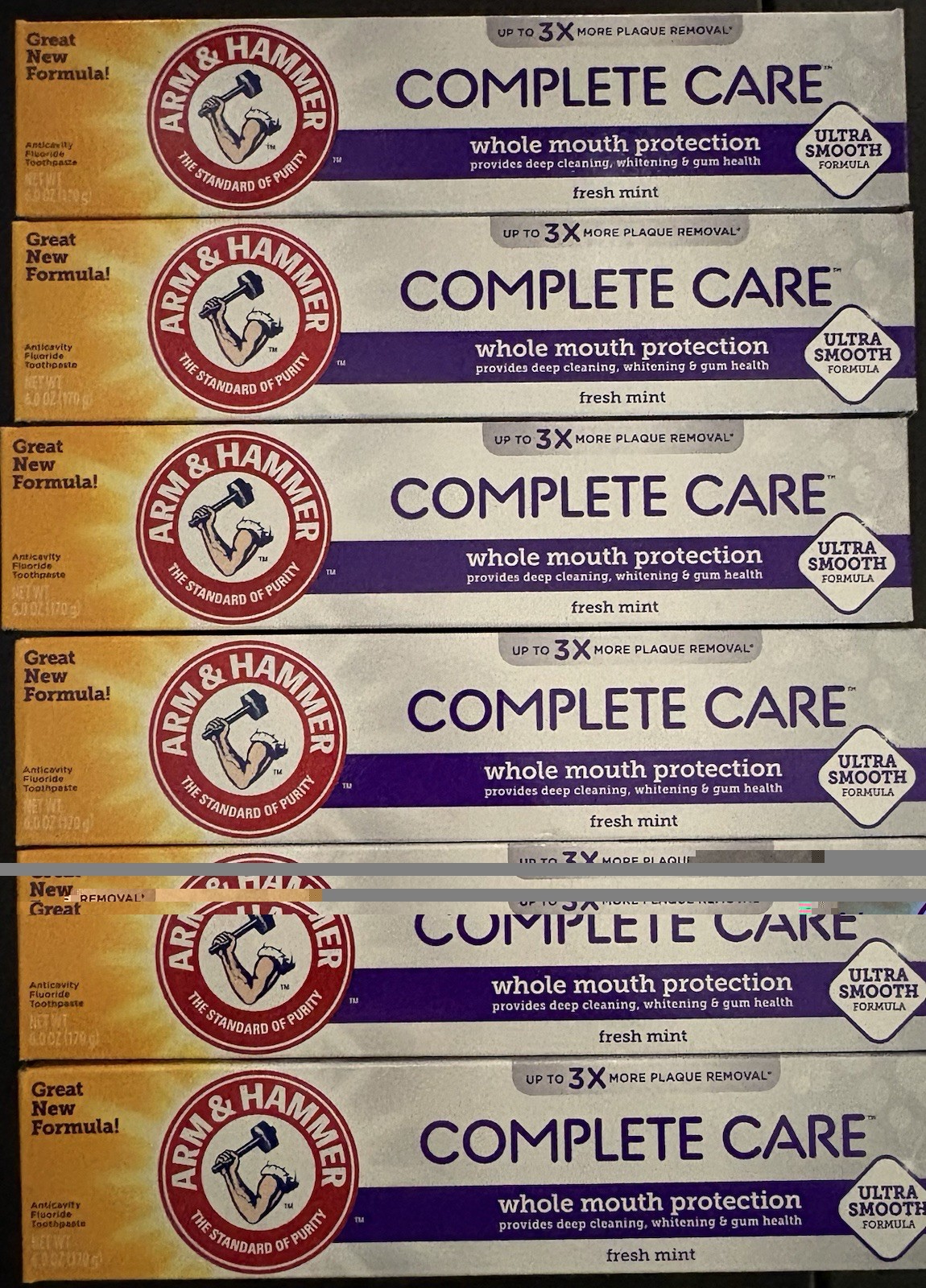 arm and hammer complete care toothpaste Expires 2/27