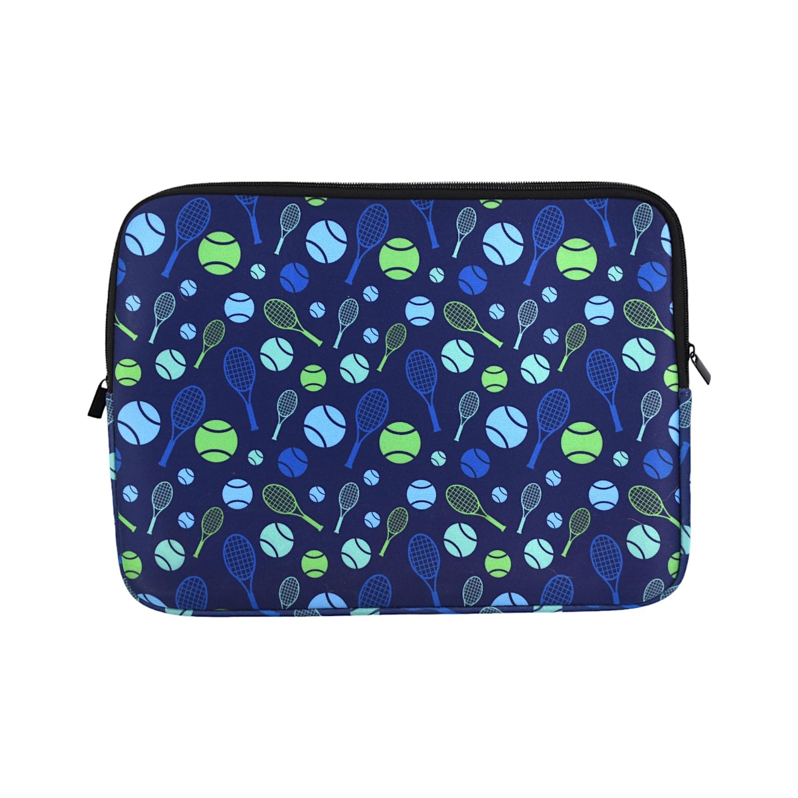 Tennis Themed Pattern Laptop Sleeve Case for 13-15 Inch Laptop Case Bag Shock...