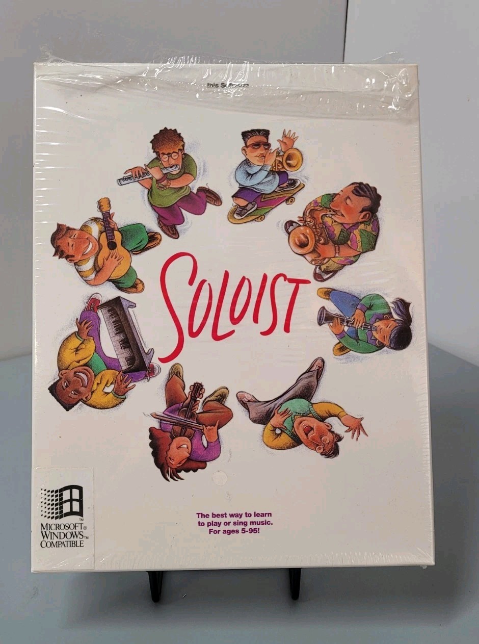 Vintage SOLOIST - Rare IBM Music Software NEAR MINT CONDITION