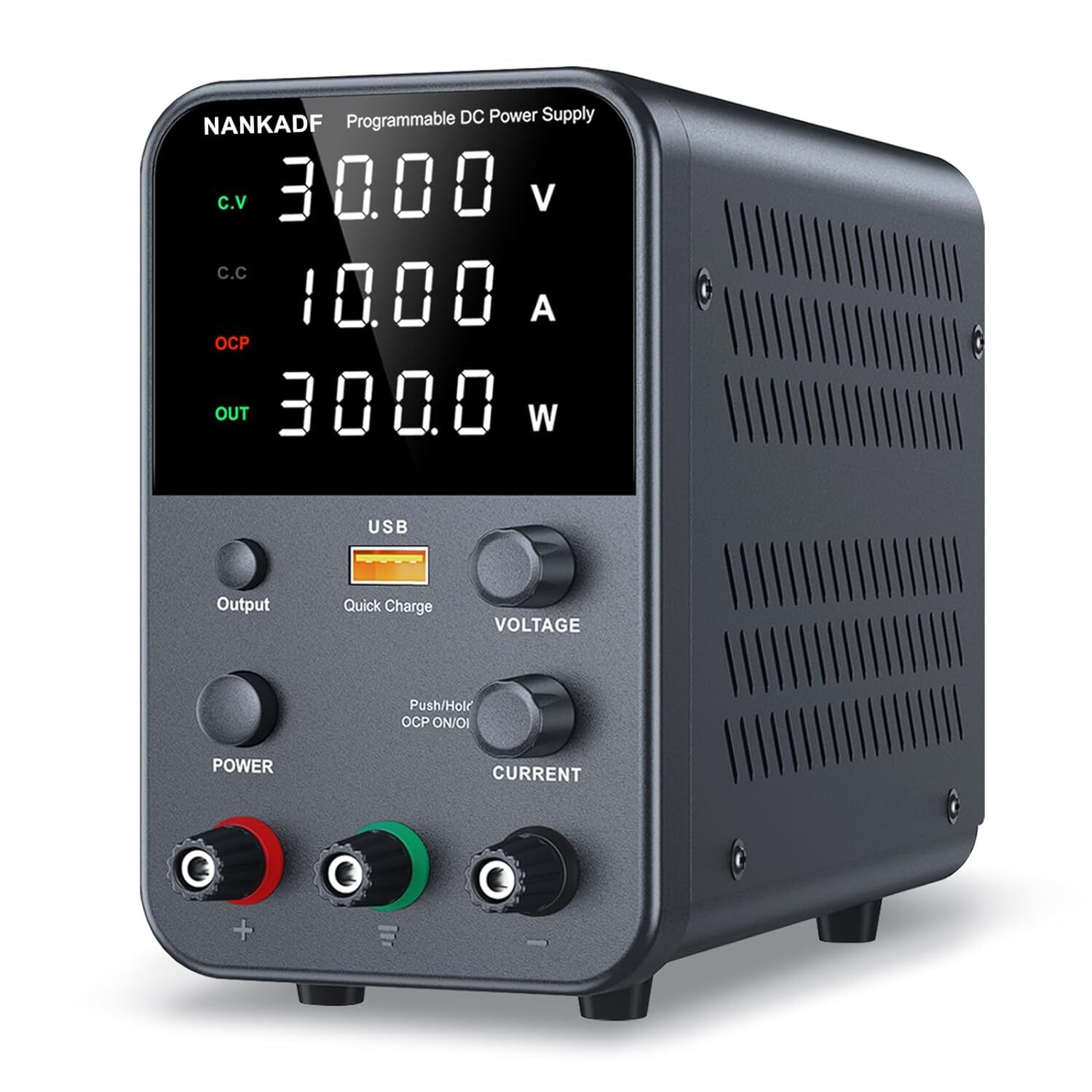 WPS 0-30V/60V 0-5A/0-10A Adjustable Lab DC Power Supply Variable Bench Switching