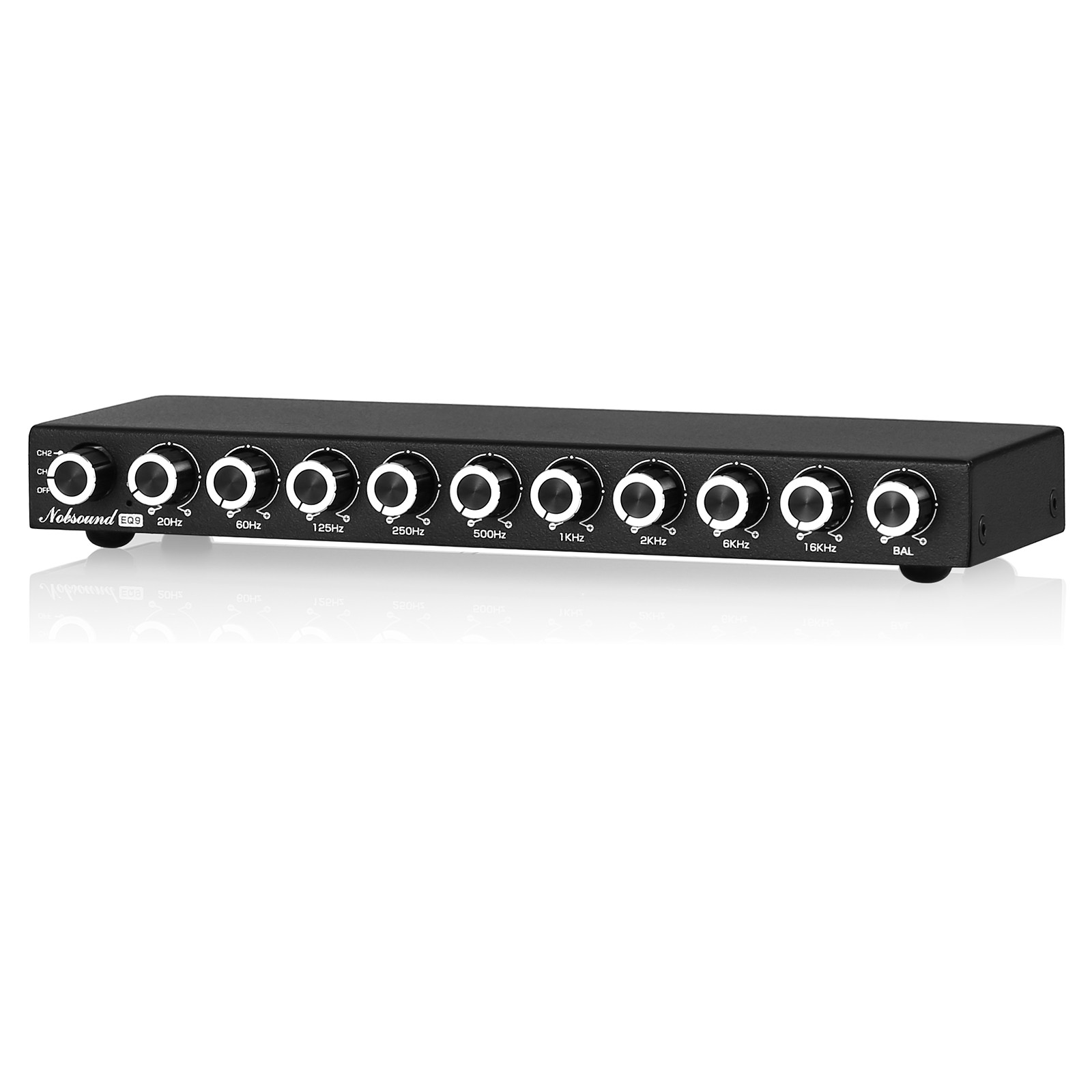 HIFI 9-Band EQ Equalizer Home Stereo Pre-Amplifier for Speaker Audio Processor