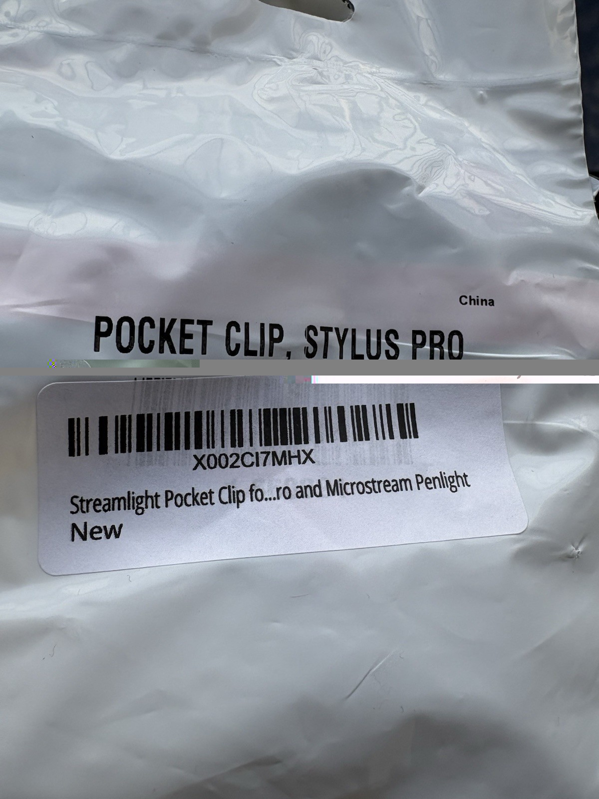 Streamlight Pocket Clip for Stylus Pro Or Microstream