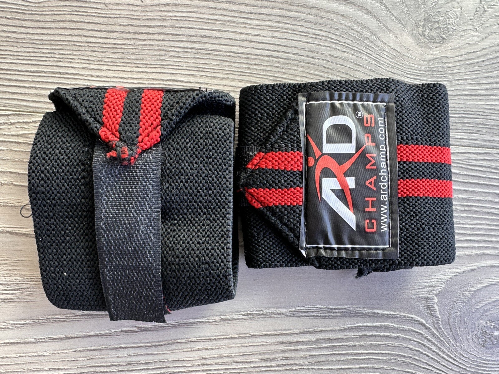 Knee Wraps + Wrist Wraps + Weight Lifting Straps Bundle (4 Pairs) For Strength