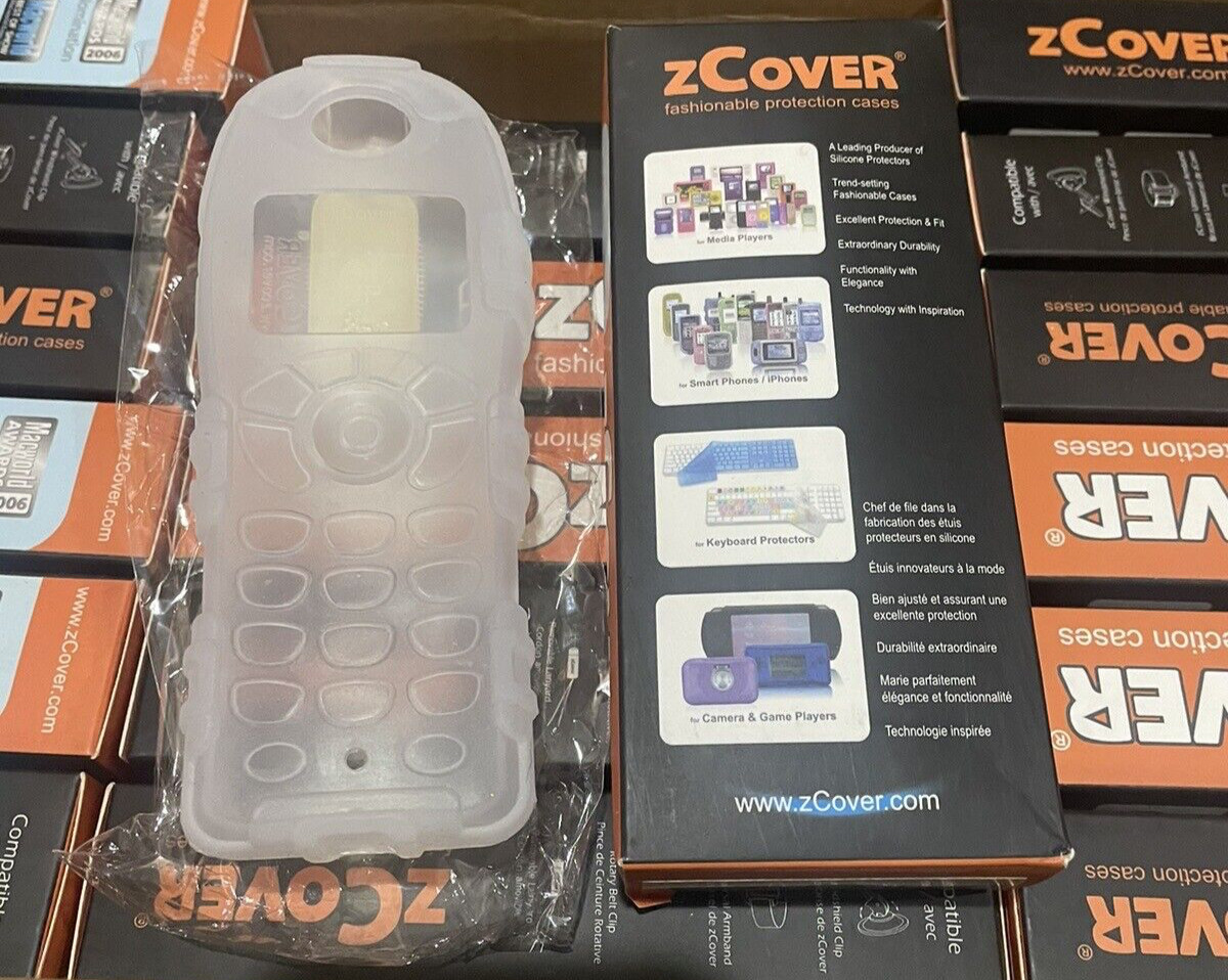 Spectralink 6020 8020 zCover SK220 Cordless Phone Case Holster w Belt Clip Clear