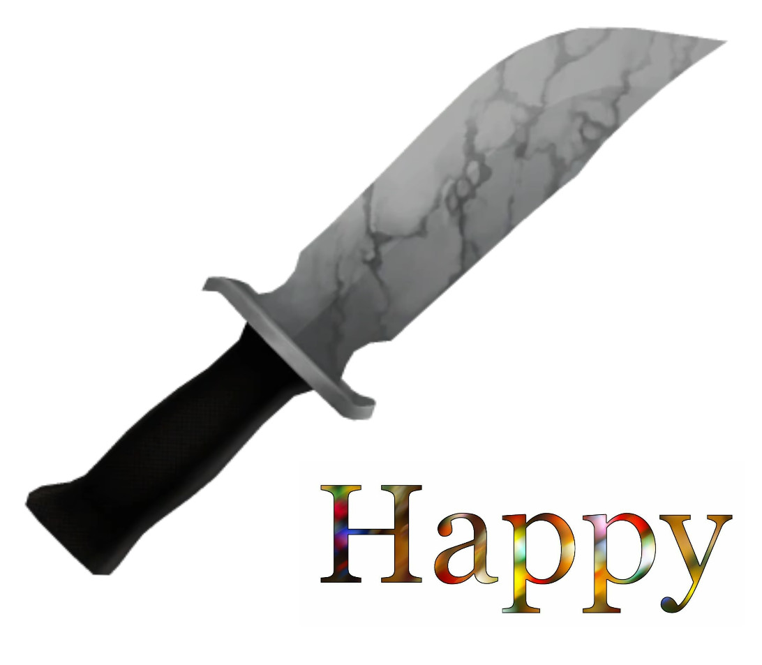 MARBLE UNCOMMON KNIFE🤍🖤FAST DELIVERY🤍🖤MM2 EASTER🤍🖤ROBLX COLLECTIBLE