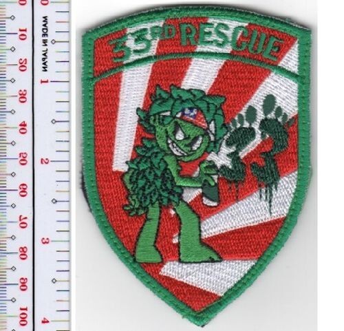US Air Force USAF 33d Rescue Squadron 18th Wing Kadena Air Base, NO TARIFF