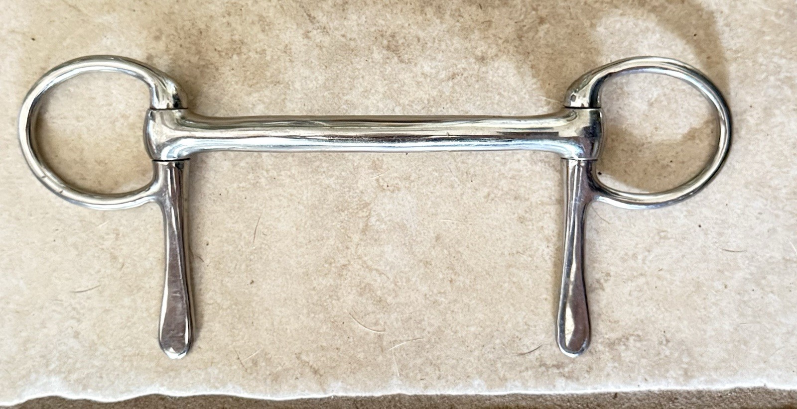 Half Cheek Mullen Mouth Horse Bit 5 In