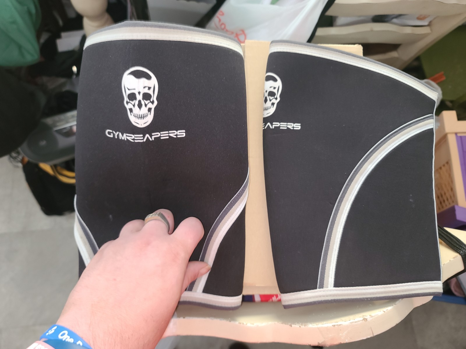 GymReeper Knee Wraps Pair (2XL)