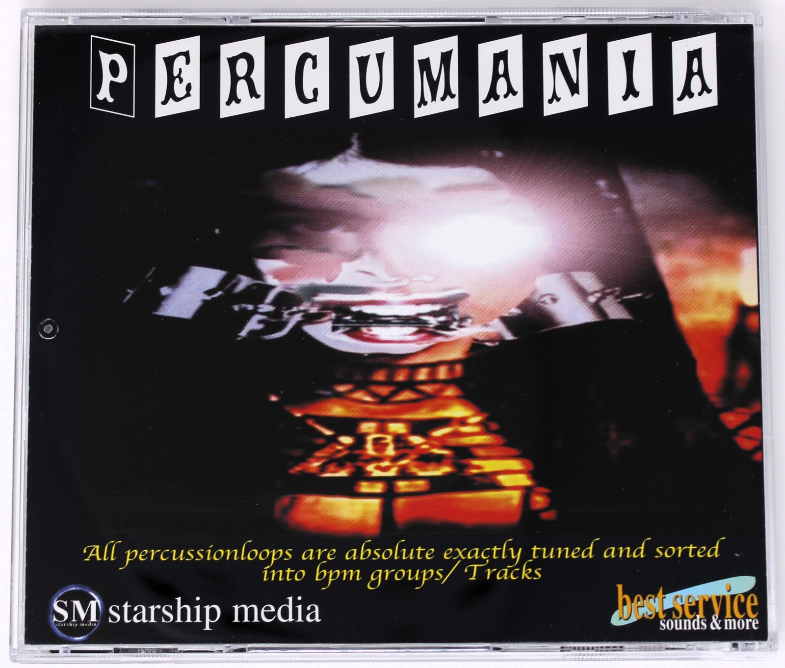 Best Service Percumania Rabih Merhi Sample/Sound Library/Sampling Double CD