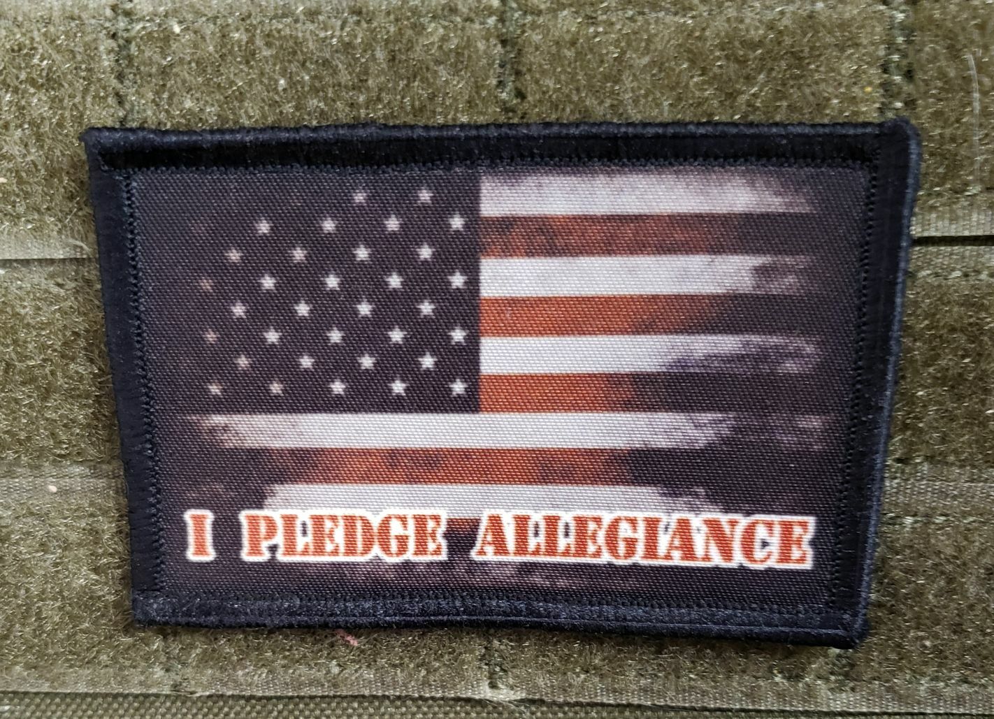 l Stand for the Flag and Kneel for the Cross Morale Patch Tactical Military hook