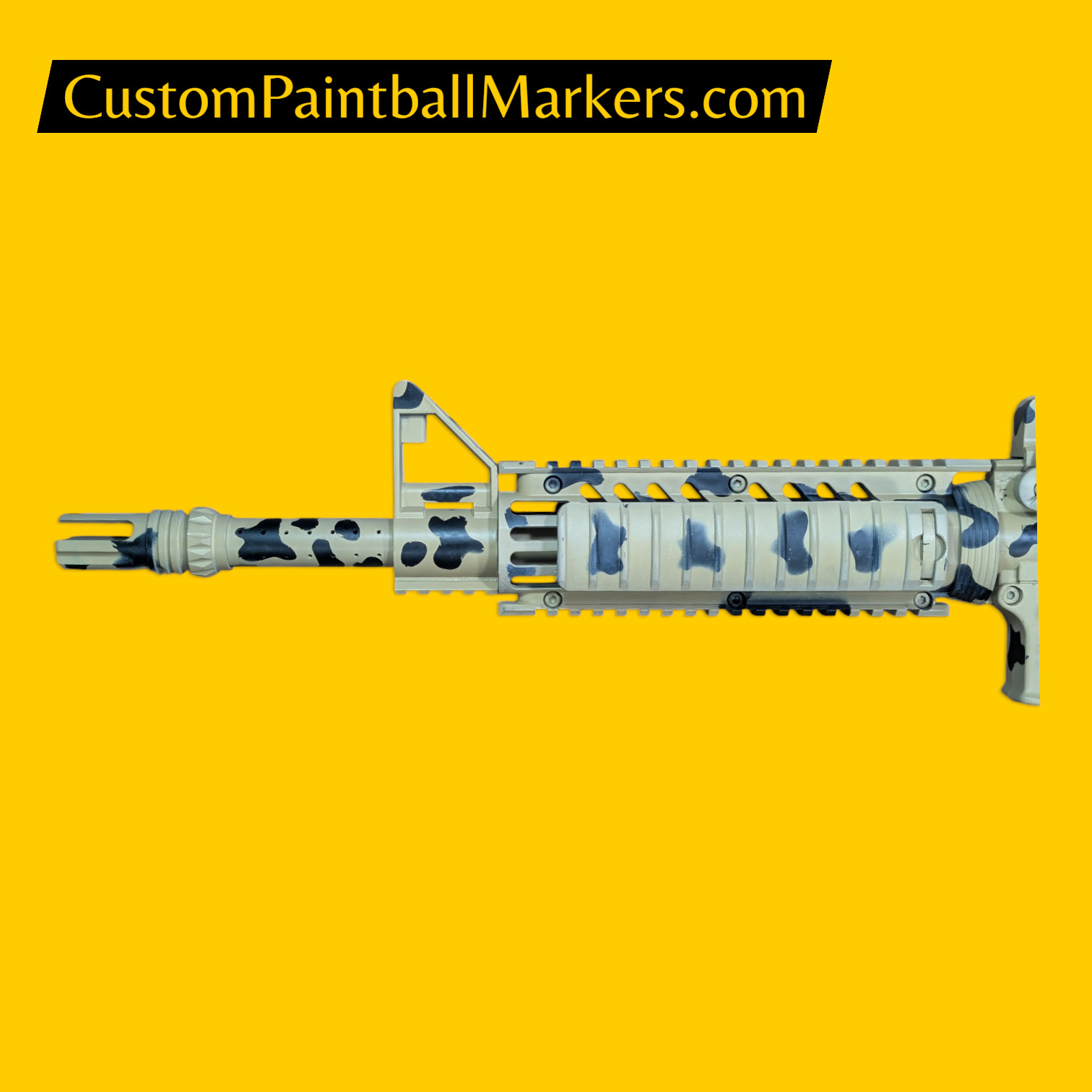 Tippmann TMC M16A4 “Desert Storm” Custom Magfed Paintball Marker