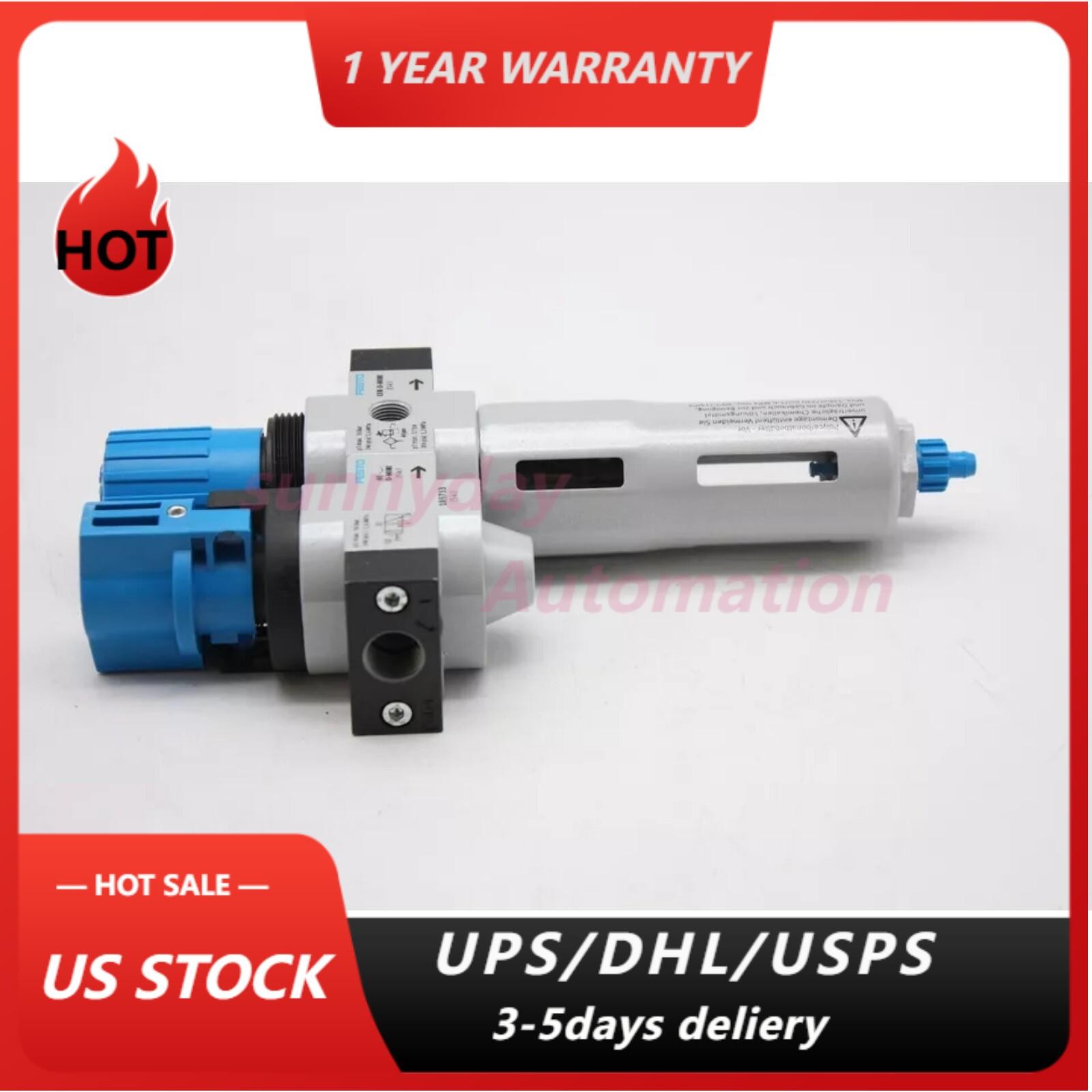 NEW FESTO 185733 LFR-1/4-D-MINI-KC Air source treatment device combination