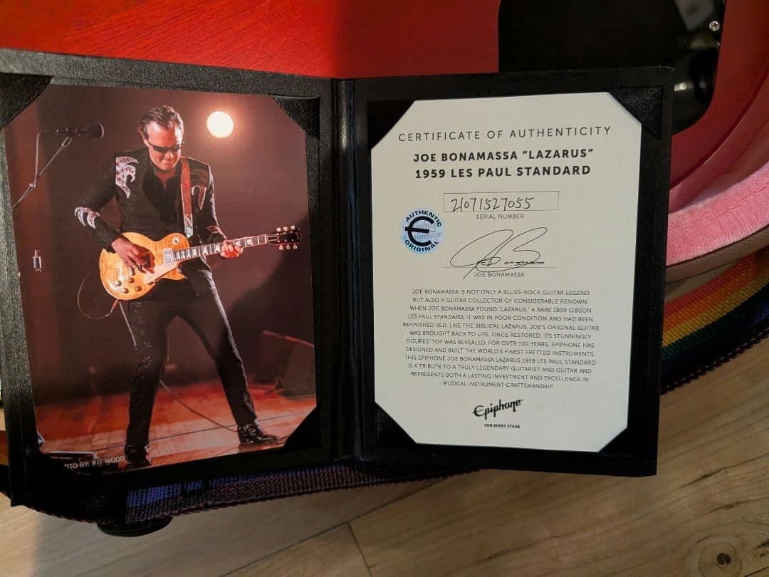 Epiphone Joe Bonamassa Lazarus Les Paul