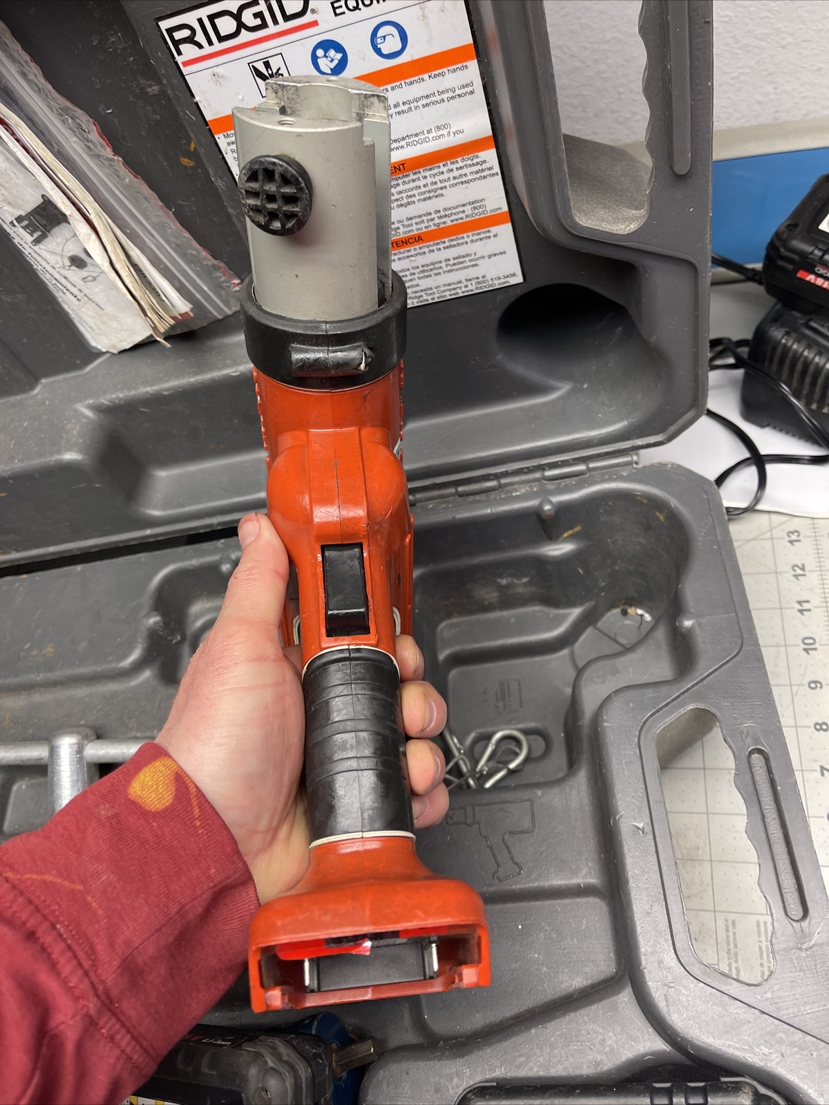 Ridgid RP 210 press frame (xt11