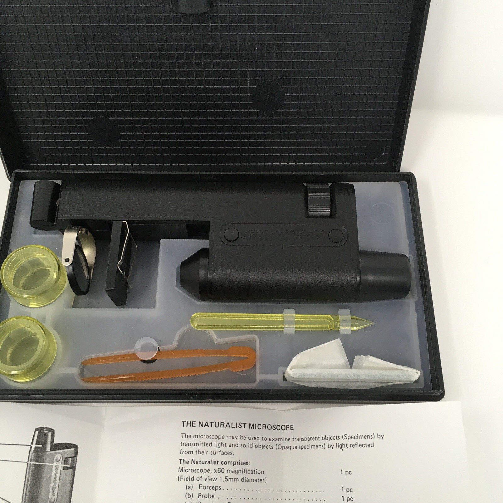 MNKPOCKON  60  Hatypanict Microscope Made In Russia
