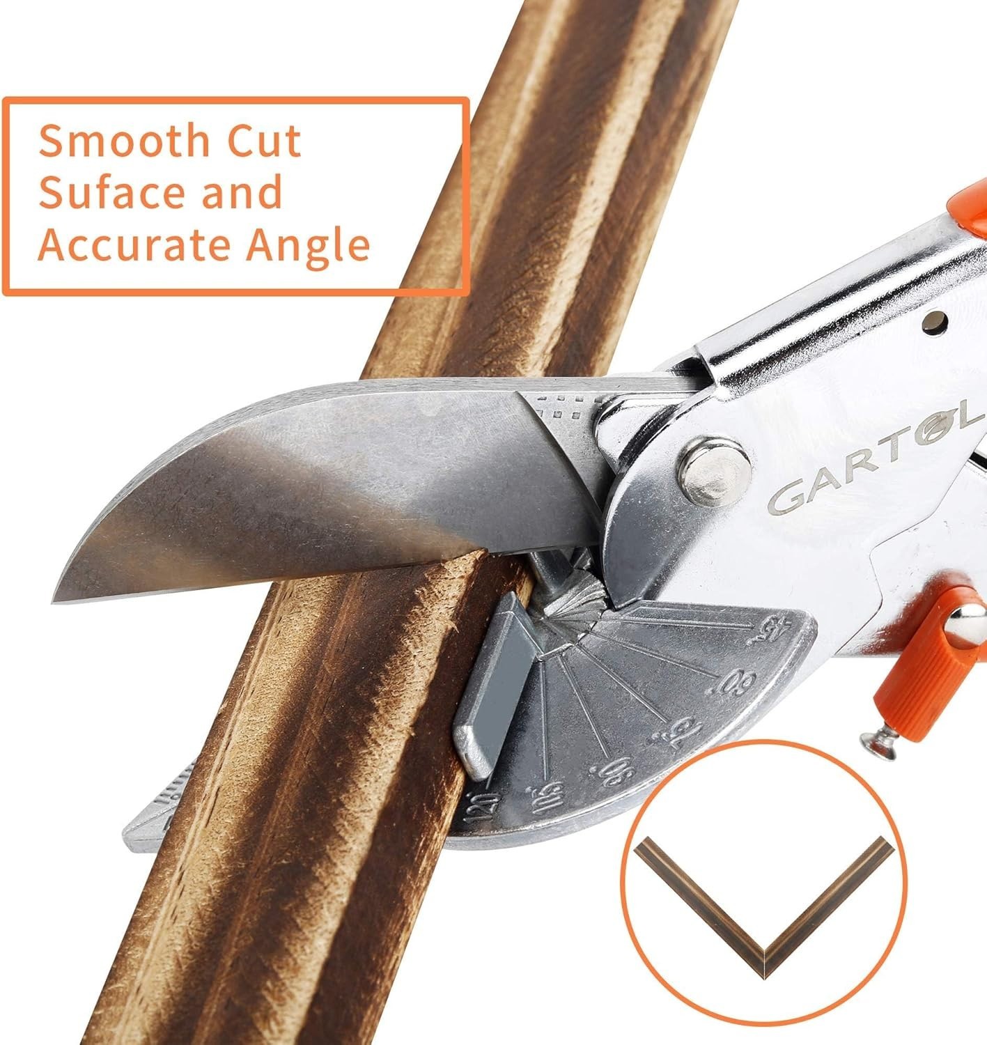 Miter Shears- Multifunctional Trunking Shears for Angular Cutting of Moulding...