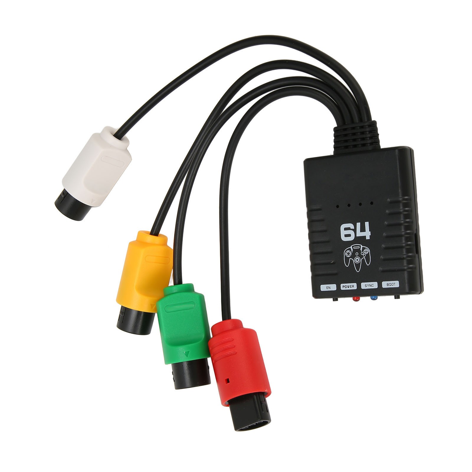 ｀Wireless Controller Adapter Support 4 Player BT Controller Converter For N64