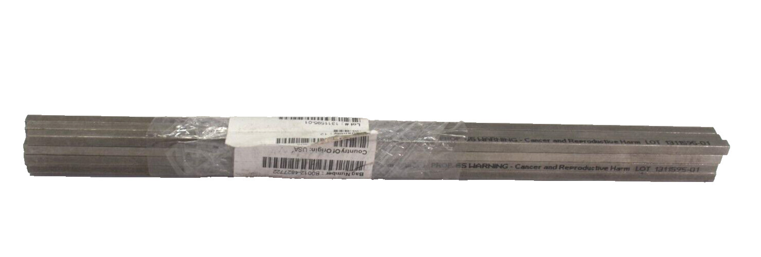 12 Mak-A-Key Key Stock 5mm x 5mm x 305mm Stainless Steel Plain Underside DIN 178