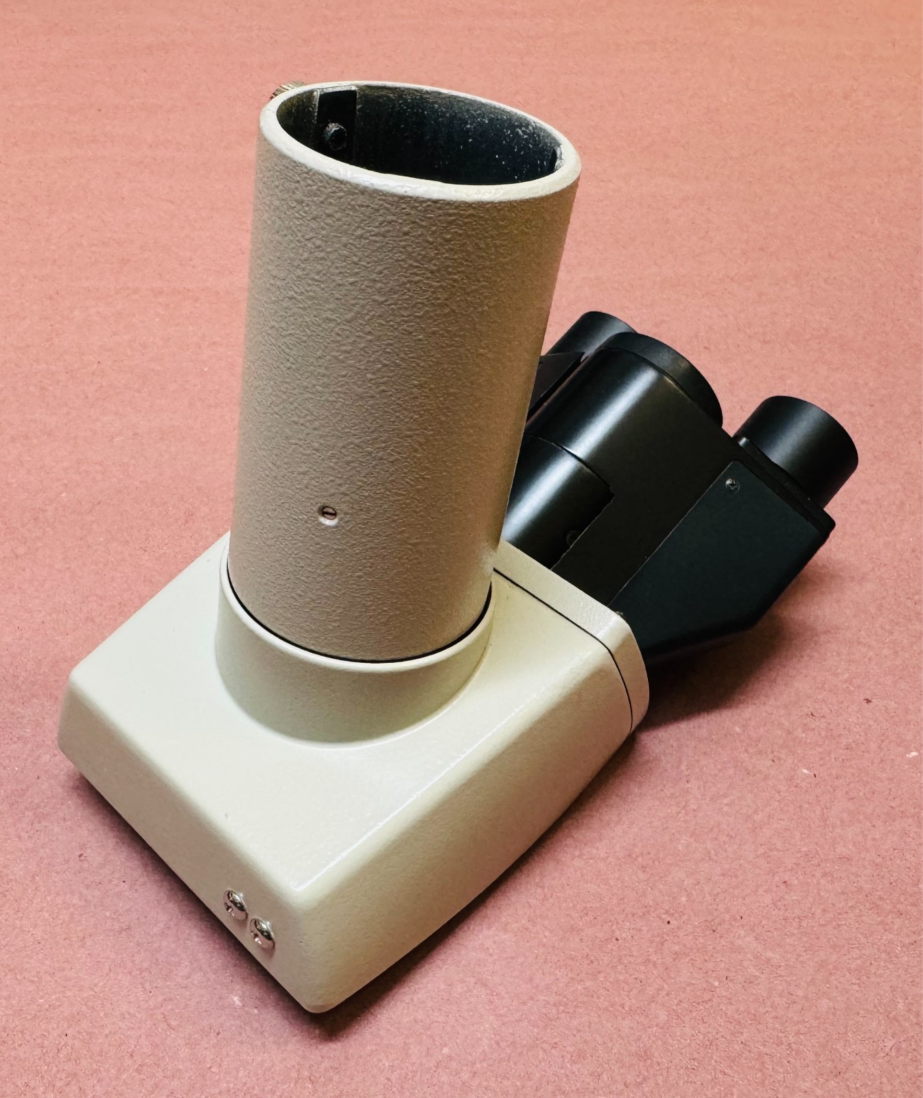 Nikon "F" Trinocular Microscope Head For Optiphot Lanophot Alphaphot