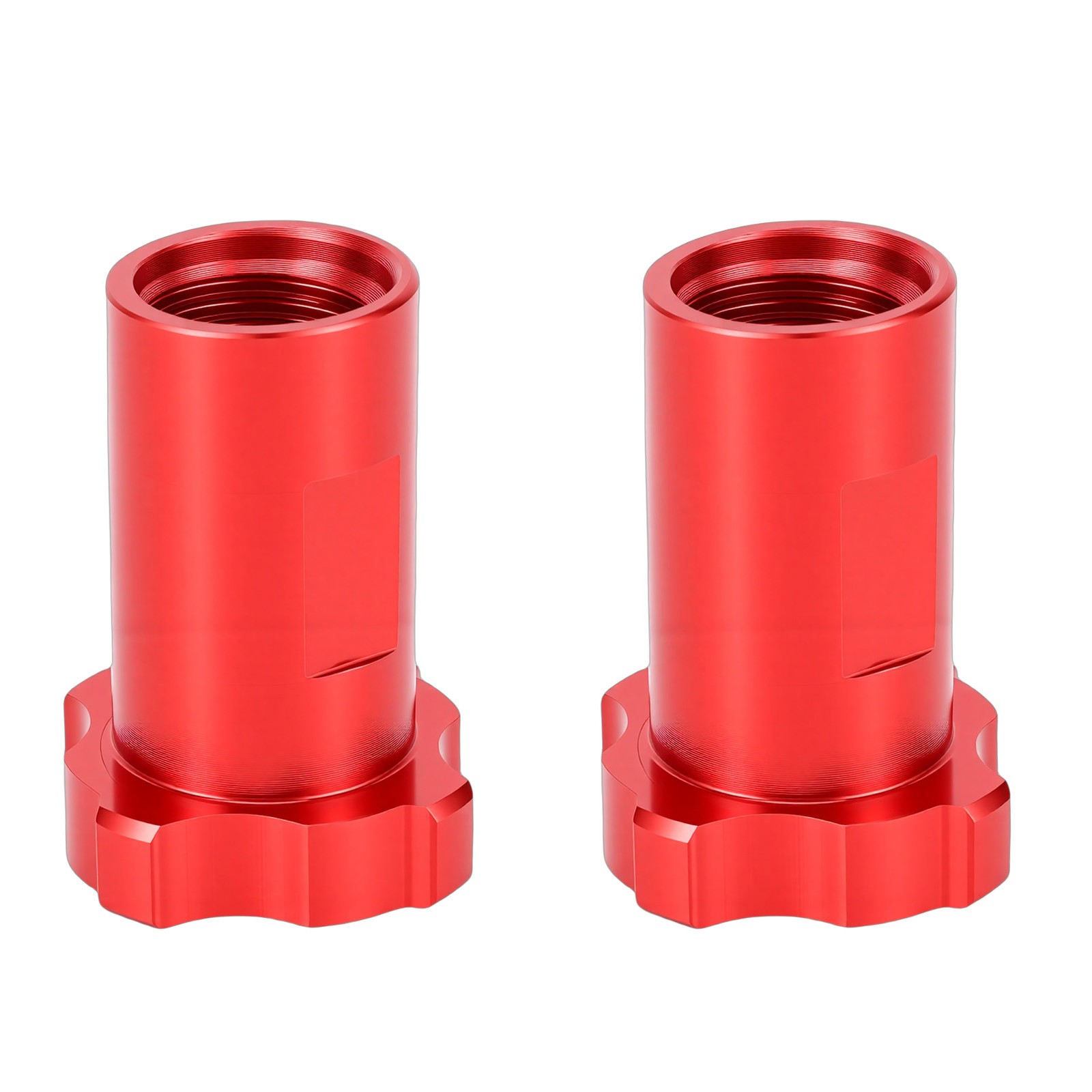 2-Pack Red Spray Cup Adapter Internal Thread M16*1.5mm