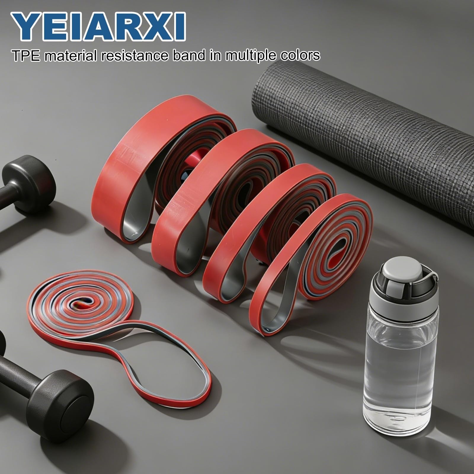 Resistance Bands for Working Out, Pull Up Bands, 5 Levels Pull Up Assistance ...