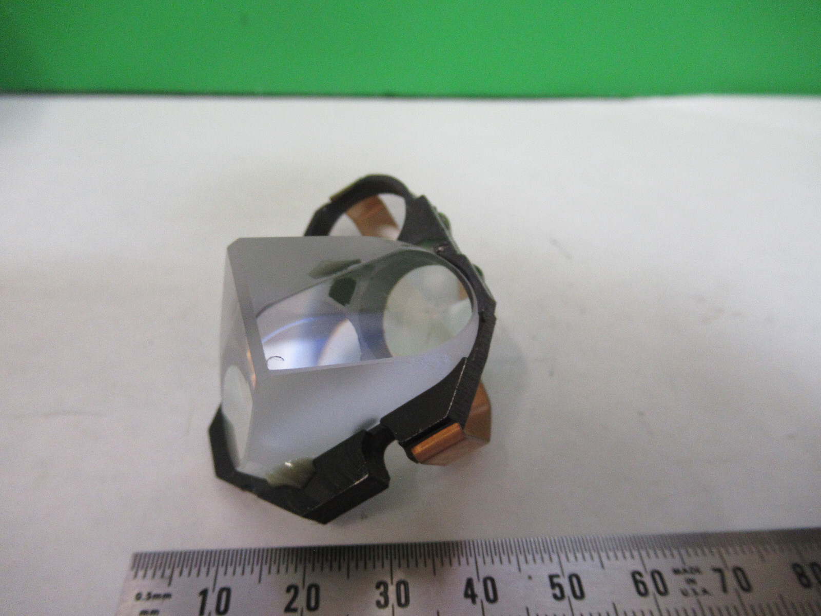 AMSCOPE PRISM ASSEMBLIES STEREO HEAD OPTICS MICROSCOPE PART AS PICTURED 82-A-80