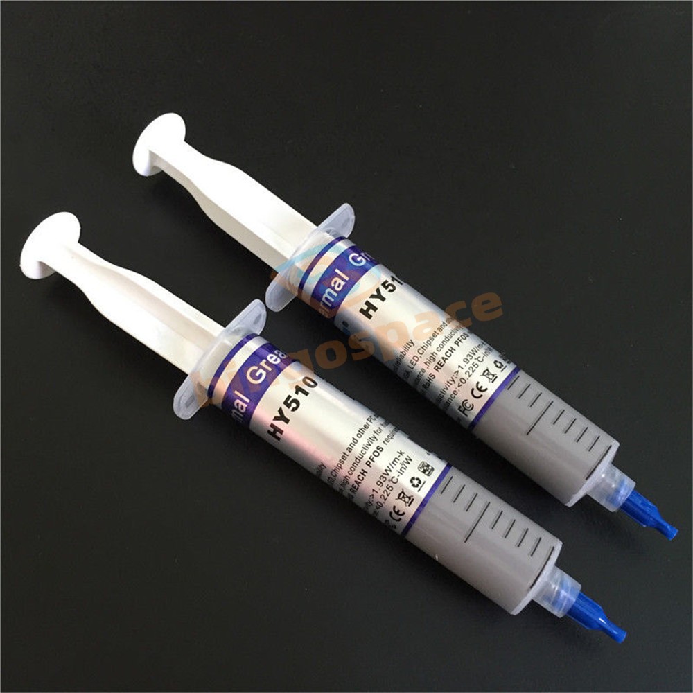 10PCS HY510 Grey Thermal Conductive Grease Paste For GPU CPU Chipset Cooling 30g