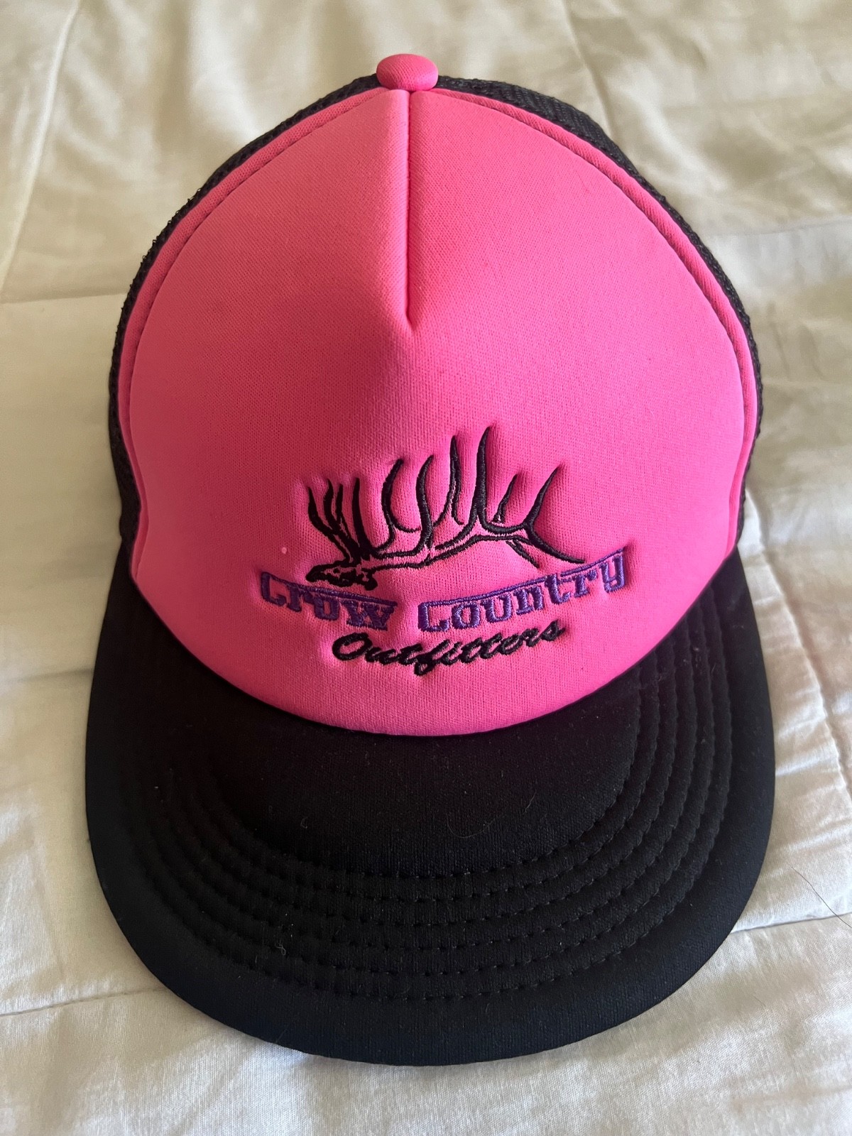 Crow Country Outfitters Montana Hunting Guide Baseball Hat Cap
