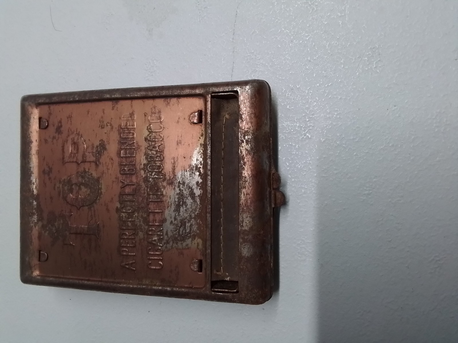 Vtg.Top Brand Metal Cigarette Rolling Machine From The 50's Tobacco Tobacciana
