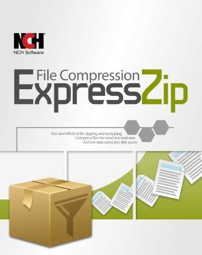 Express Zip  File Archive Compression RAR ZIP UNZIP Software NCH Software