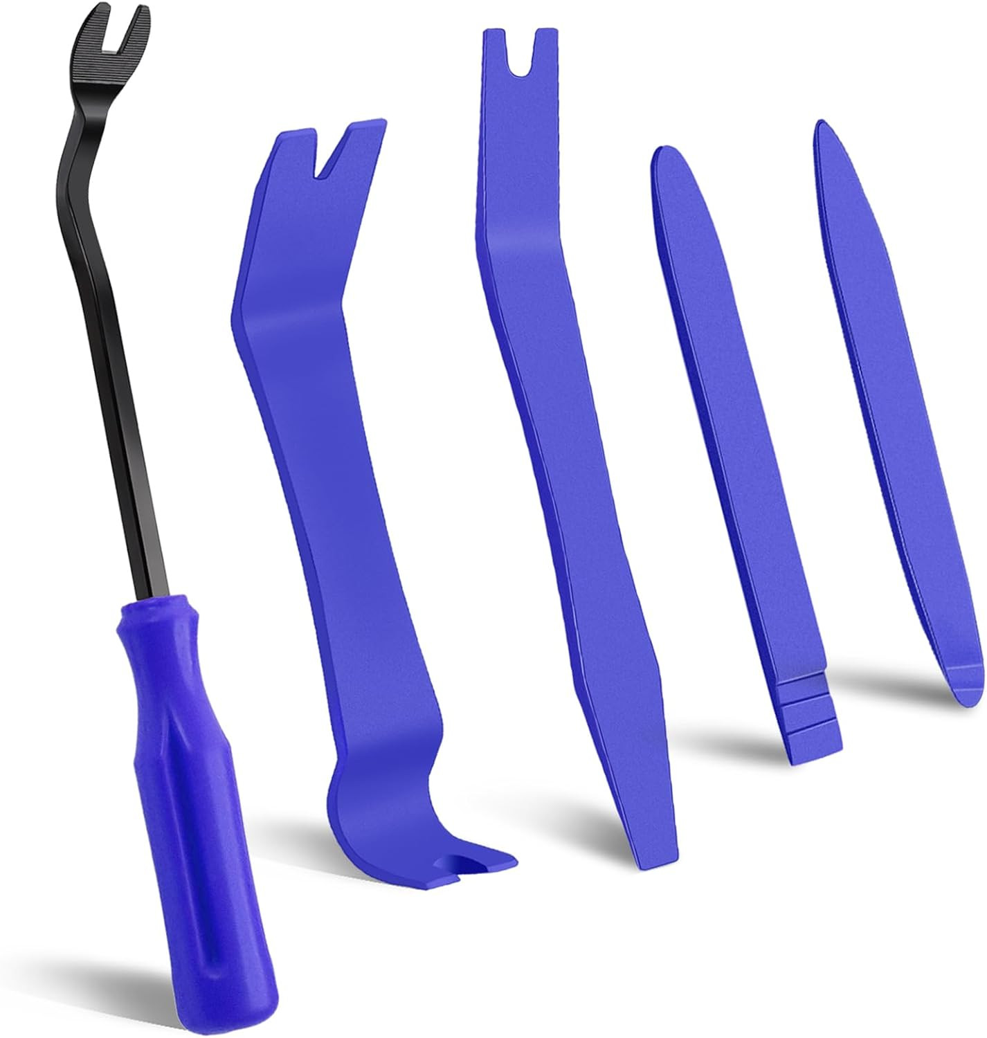 AXELECT 5 Pack Trim Removal Tool Kit, No Scratch Plastic Pry Tool Kit,Auto Trim