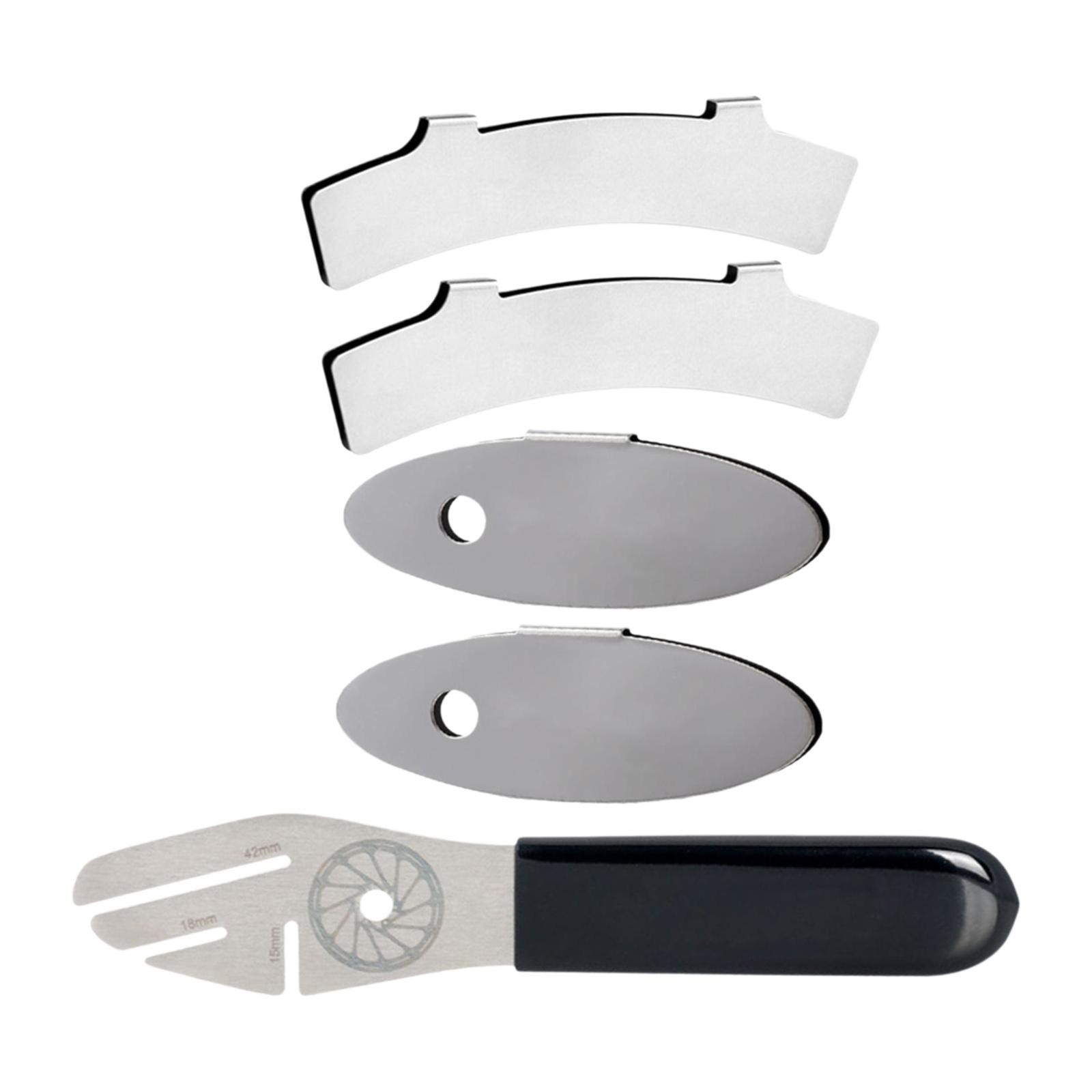 5 Pieces Rotor Truing Fork Easy to Carry Disc Brake Adjustment Set Compact Size