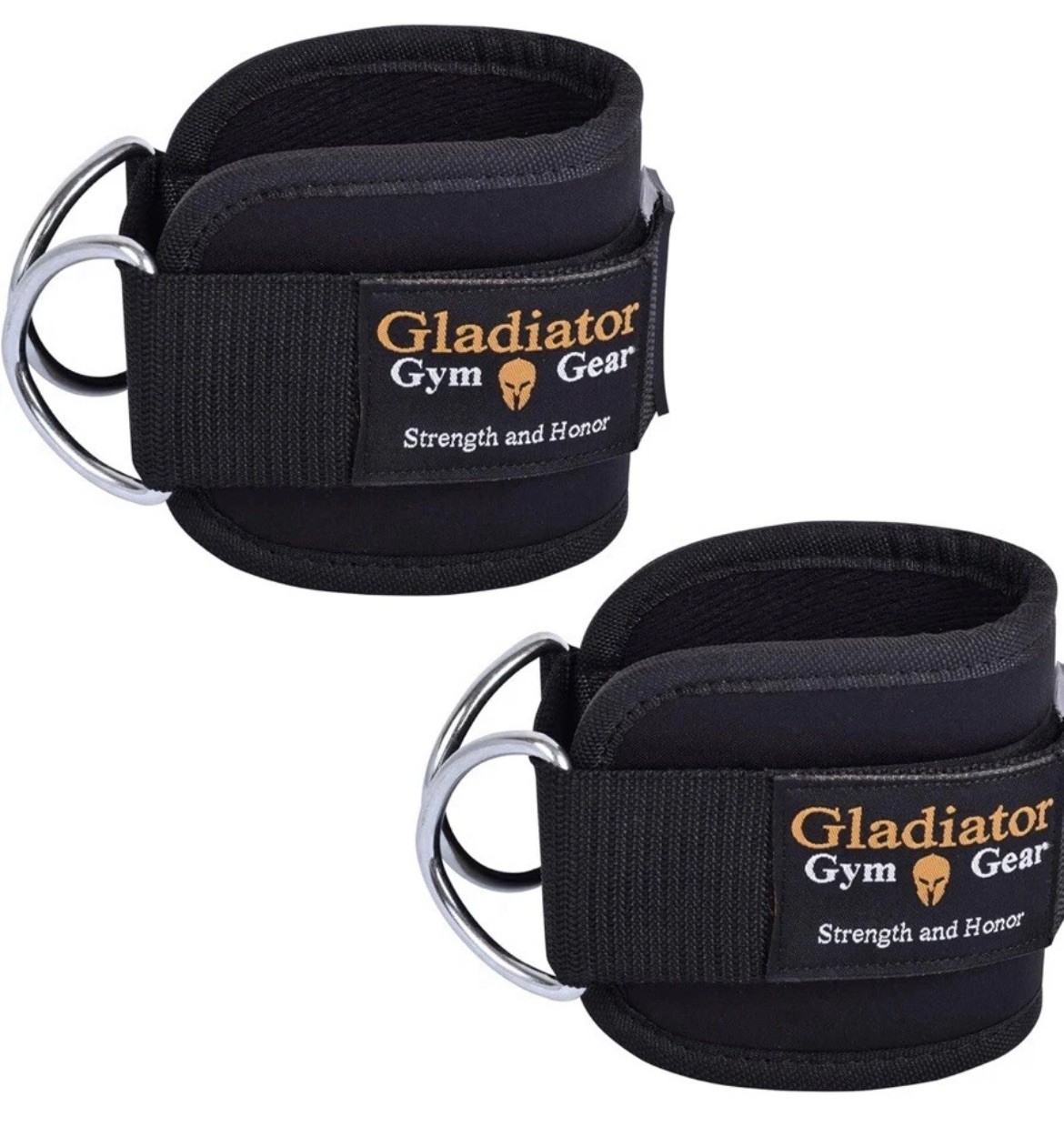 GLADIATOR GYM GEAR ANKLE STRAPS *BAG NOT INCLUDED**
