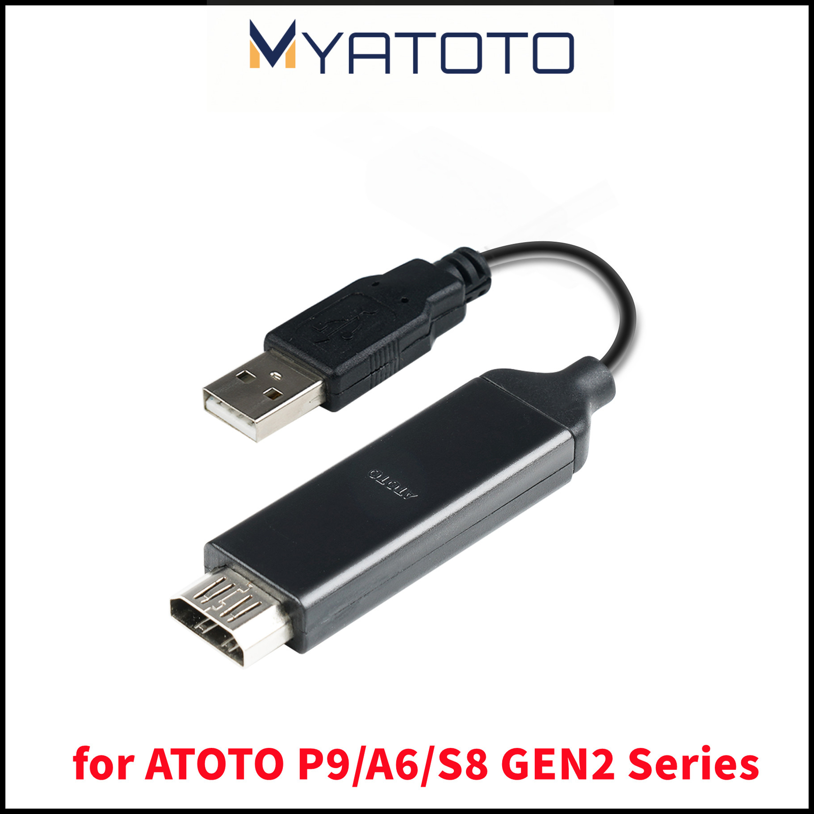 ATOTO 5.43 inch HDMI to USB A Adapter Streaming TV Shows Movies and Games